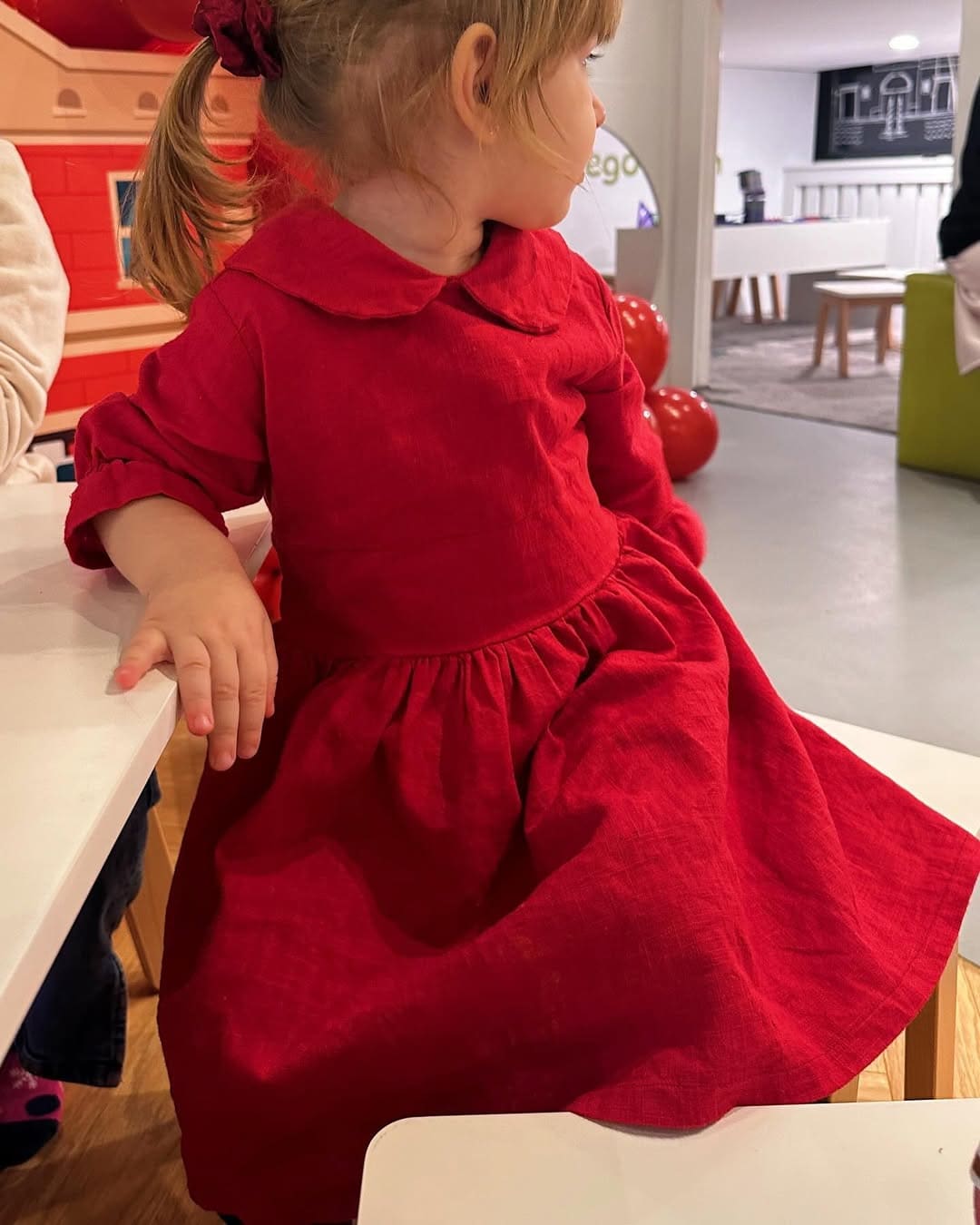 Rochiță din muselină – Red Classic